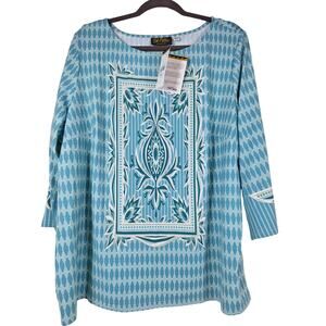 Women's blouse brand Bob Mackie 2X